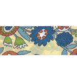 Biais Les OIseaux Fleuris 20mm Frou-Frou Blanc cassé 4053-20-215 petite image
