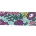 Biais Les OIseaux Fleuris 20mm Frou-Frou Vert menthe 4053-20-221 petite image