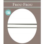 Frou-Frou Cordon Spaghetti Satin 7mm Soyeux Blanc 4072-7-2 image