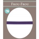 Frou-Frou Cordon Spaghetti Satin 7mm Soyeux Améthyste 4072-7-47 image