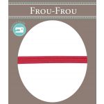 Frou-Frou Cordon Spaghetti Satin 7mm Soyeux Framboise 4072-7-61 image