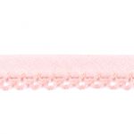 Biais Festonné Coton Uni 12mm Frou-Frou Rose clair 4077-12-31 petite image