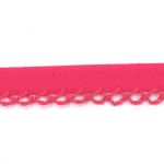 Biais Festonné Coton Uni 12mm Frou-Frou Fushia 4077-12-35 petite image