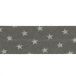 Biais Frou-Frou 20mmtissu Etoiles Taupe 4090-20-101 petite image