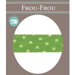 Biais Frou-Frou 20mmtissu Etoiles Vert pomme 4090-20-112 image