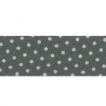 Biais Frou-Frou 20mmtissu Pois Gris foncé 4090-20-202 petite image