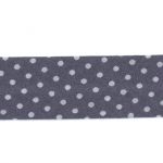 Biais Frou-Frou 20mmtissu Pois Myrtille 4090-20-204 petite image