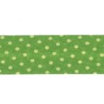 Biais Frou-Frou 20mmtissu Pois Vert pomme 4090-20-212 petite image