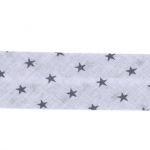 Biais Frou-Frou 20mmtissu Etoiles Lilas 4090-20-304 petite image