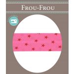 Biais Frou-Frou 20mmtissu Etoiles Framboise 4090-20-308 image