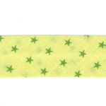 Biais Frou-Frou 20mmtissu Etoiles Vert Aniss 4090-20-312 petite image