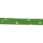 Frou-Frou Cordon Spaghetti 7mm tissu Etoiles Vert pomme 4091-7-112 petite image