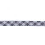 Frou-Frou Cordon Spaghetti 7mm tissu Vichy Myrtille 4091-7-504 petite image