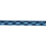 Frou-Frou Cordon Spaghetti 7mm tissu Vichy Bleu foncé 4091-7-510 petite image