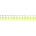 Ruban Tissé Frou-Frou 6mm Vichy Vert Aniss 4125-6-20 petite image