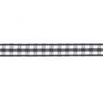 Ruban Tissé Frou-Frou 6mm Vichy Bleu Marine 4125-6-4 petite image