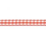 Ruban Tissé Frou-Frou 6mm Vichy Rouge vif 4125-6-67 petite image
