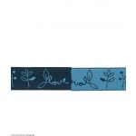 Ruban Odonata Bleu foncé - PRIX AU METRE
