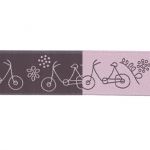 Ruban A bicyclette Violet Foncé 25mm - PRIX AU METRE