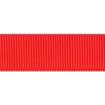 Ruban Gros Grain Rouge Coquelicot - PRIX AU METRE