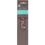 Biais thermocollant Frou-Frou 20mmx2m tissu Fleuri Bordeaux petites fleurs