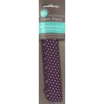 Biais thermocollant 20x2m Frou-Frou Etoiles Violet foncé