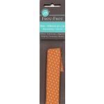 Biais thermocollant 20x2m Frou-Frou Etoiles Orange