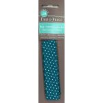 Biais thermocollant 20x2m Frou-Frou Etoiles Turquoise foncé