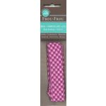Biais thermocollant 20x2m Frou-Frou Etoiles Rose Camélia