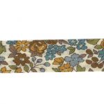 Frou-Frou Bias 20mmx2m Fleuri Moutarde 4213-0-17 petite image