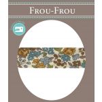 Frou-Frou Bias 20mmx2m Fleuri Moutarde 4213-0-17 image
