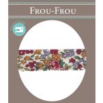 Frou-Frou Bias 20mmx2m Fleuri Rouge 4213-0-19 image