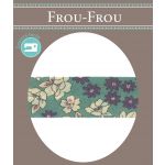 Frou-Frou Bias 20mmx2m Fleuri Vert Eucalyptus 4213-0-5 image