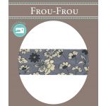 Frou-Frou Bias 20mmx2m Fleuri Myrtille 4213-0-6 image