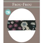 Frou-Frou Bias 20mmx2m Fleuri Noir 4213-0-9 image