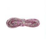 Frou-Frou Cordon spaghetti 7mmx2m tissu Fleuri Rose prune 4214-0-1 petite image