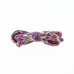 Frou-Frou Cordon spaghetti 7mmx2m tissu Fleuri Violet clair 4214-0-12 petite image