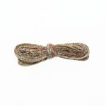 Frou-Frou Cordon spaghetti 7mmx2m tissu Fleuri Saumon 4214-0-4 petite image