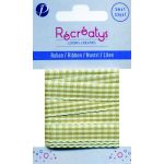 Récréatys - Ruban Vichy 10mmx1m Beige
