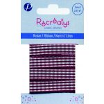 Récréatys - Ruban Vichy 10mmx1m Rose Fushia