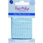 Récréatys - Ruban Vichy 10mmx1m Vert d'eau