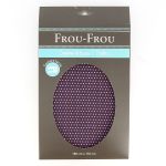 TISSU COUPON POIS 150x110cm Violet foncé - 100% Coton