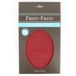 TISSU COUPON POIS 150x110cm Rouge - 100% Coton