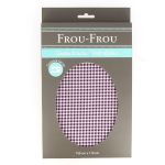 TISSU COUPON VICHY 150x110cm Violet foncé - 100% Coton