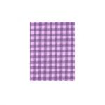 TISSU COUPON FROU-FROU VICHY 45x55cm Violet clair 4606-0-505 petite image