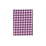 TISSU COUPON FROU-FROU VICHY 45x55cm Violet foncé 4606-0-506 petite image