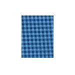 TISSU COUPON FROU-FROU VICHY 45x55cm Bleu foncé 4606-0-510 petite image