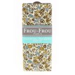 COUPON TISSU 45x55cm FLEURI Jaune Moutarde Petites fleurs - 100% Coton