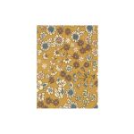 TISSU COUPON FROU-FROU FLEURI 45x55cm Moutarde 4607-1-22 image