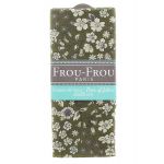 COUPON TISSU 45x55cm FLEURI Vert Kaki - 100% Coton